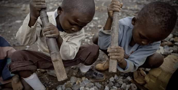 Cobalt used in batteries for Apple, Microsoft and Volkswagen is mined by 7 year old kids
