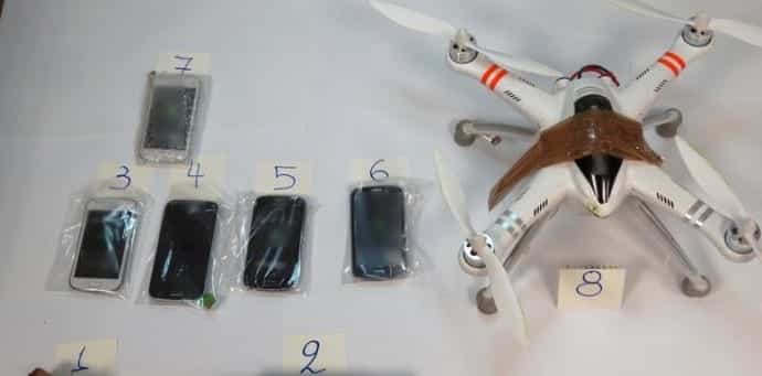 Drones being used by criminals to smuggle drugs, phones into prison