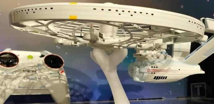To Fly This Star Trek USS Enterprise Drone You Don't Need Any Starfleet Training