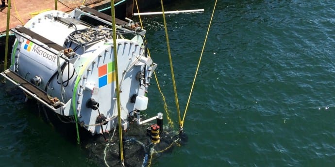 Microsoft is testing underwater data centers in deep ocean