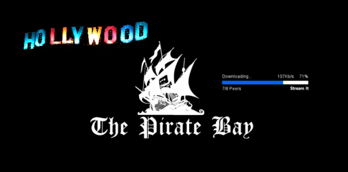 Unable to shut down The Pirate Bay, Hollywood now targets its streaming service