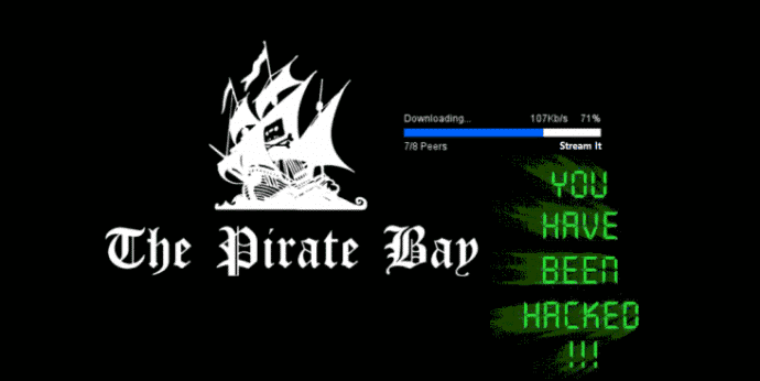 Using The Pirate Bay and Kickass streaming service will get you hacked!!!