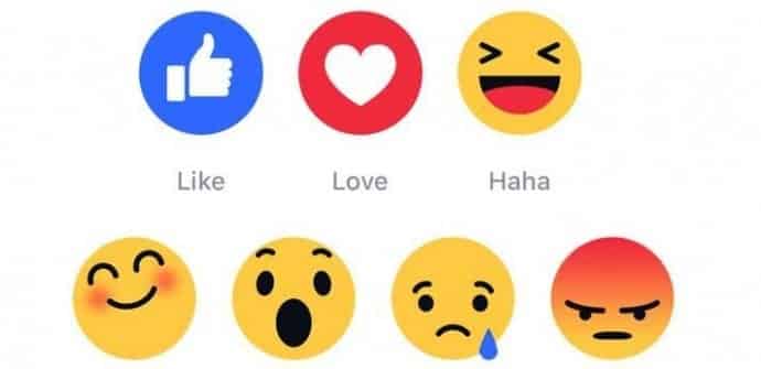 Facebook changes the 'like' button to six different emotions, try it now !