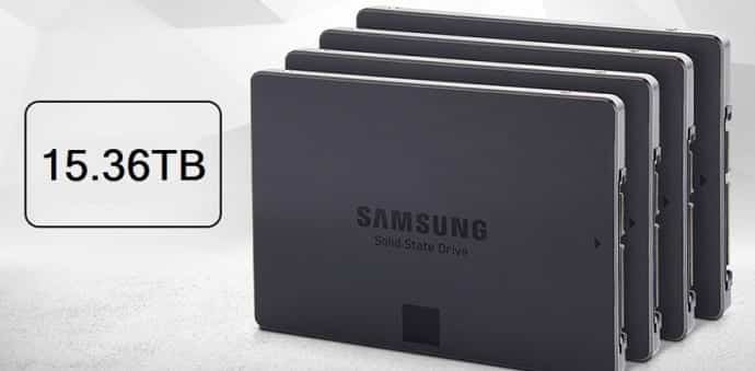 Samsung Launches World’s Largest Capacity SSD With 15.36TB Of Storage