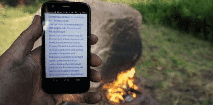 This Rock Has A Fire-Powered Wi-Fi Router
