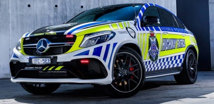 Victoria Police are proud owners of $200,000 Mercedes GLE63 AMG SUV Coupe