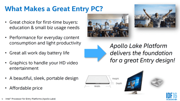 Intel Apollo Lake to bring even efficiency to mobile machines