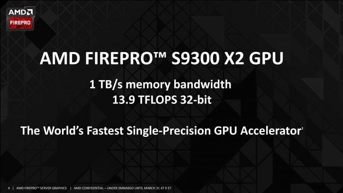 AMD FirePro S9300 X2 takes on NVIDIA in the fastest workstation GPU race