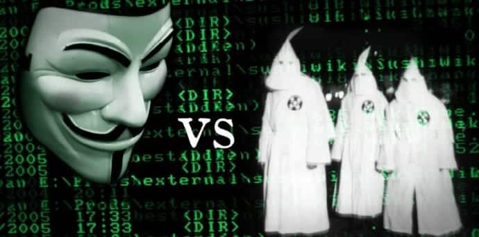 KKK Website Shut Down by Anonymous Ghost Squad’s DDoS Attack