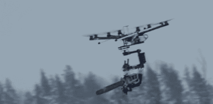 This eerie Chainsaw drone gives a preview of the robot destruction