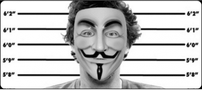 Man arrested in Arizona for wearing signature Anonymous mask
