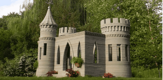 Andrey Rudenko’s 3D Printed Concrete Castle Is Complete