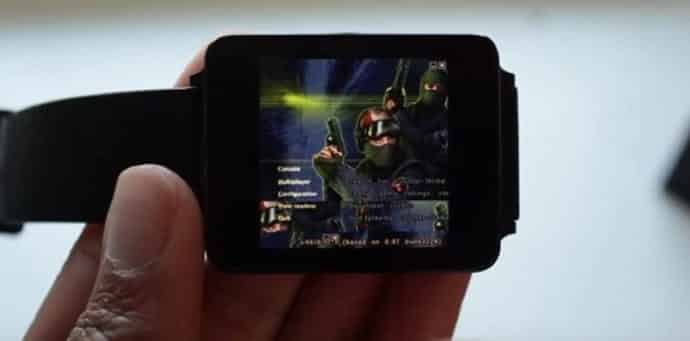 Now you can also play Counter Strike on smartwatch