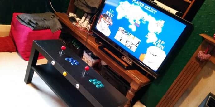 Build This Two-Player Arcade Table from a Raspberry Pi and IKEA Parts
