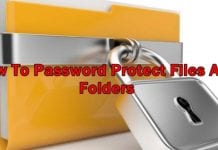 How to Password Protect Files, Photos, Videos and Other Docs Using Encryption