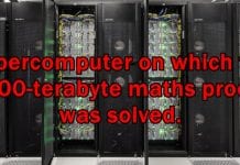 The largest ever supercomputer generated math proof is at 200 terabytes