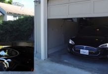 A Tesla Model S hacked to work with Amazon’s Echo