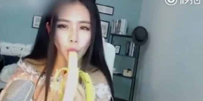 Chinese Government bans erotic ‘Banana’ eating on live-streams
