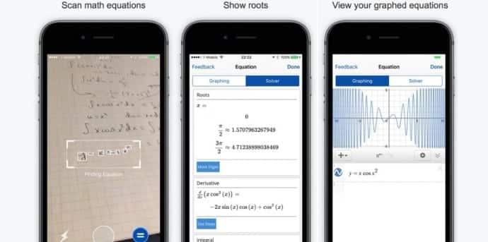 Point your smartphone at an equation and solve it with Mathpix App