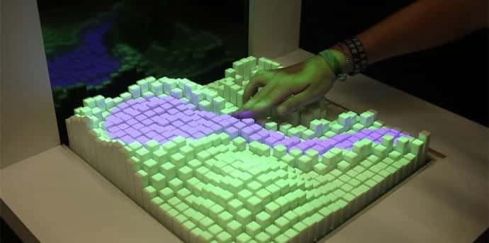 Shape-shifting digital interface allows you to touch computer simulations
