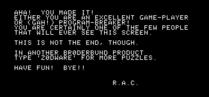 Easter Egg In This Apple II Game Found After 33 Years!!