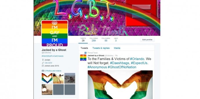 Anonymous bombards ISIS Twitter accounts with Rainbows after Orlando Killings