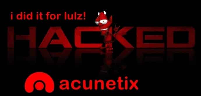 Hacker Defaces Automated Web Application Scanner Acunetix Website for Lul