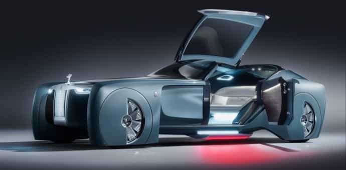 Rolls Royce unveils its driverless concept car