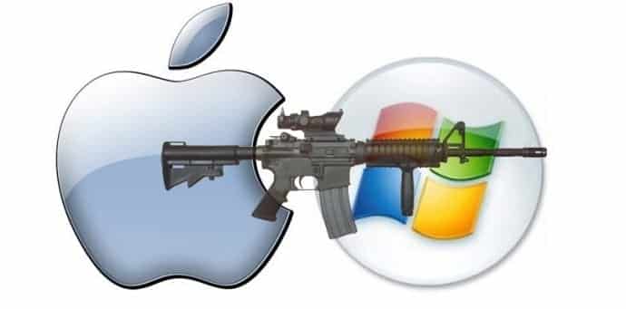 Apple and Microsoft reportedly removed a rifle emoji