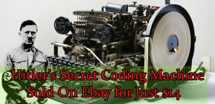Historic Nazi Coding Machine Of Hitler Sold On eBay For Just $14