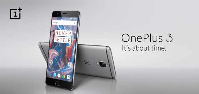 OnePlus 3 launched with Snapdragon 820, 16MP camera at $399