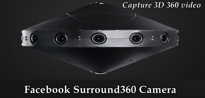 How to build a VR 360 Camera, Facbeook just open sourced its blueprint
