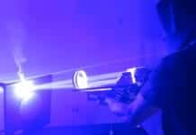 Check out this bizarre 200-watt laser bazooka