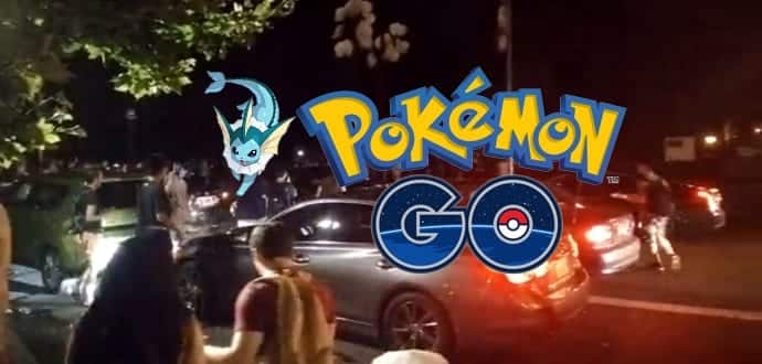 Vapareon: Thousands mob Central Park to catch this elusive and rare Pokemon in Pokémon GO'