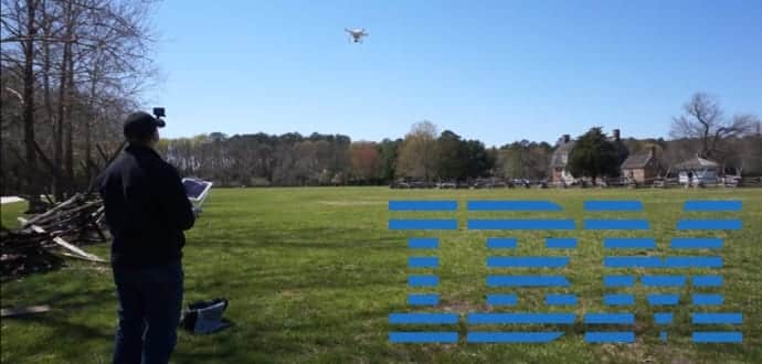 IBM shows an employee hack for collecting live video data via drone