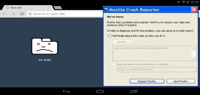 Hackers can crash your Chrome and Firefox browser remotely using search suggestions