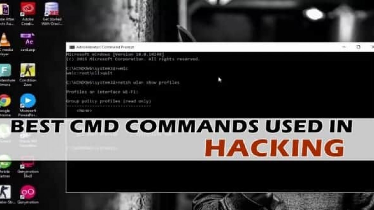 Best Cmd Commands Used In Hacking New Working List