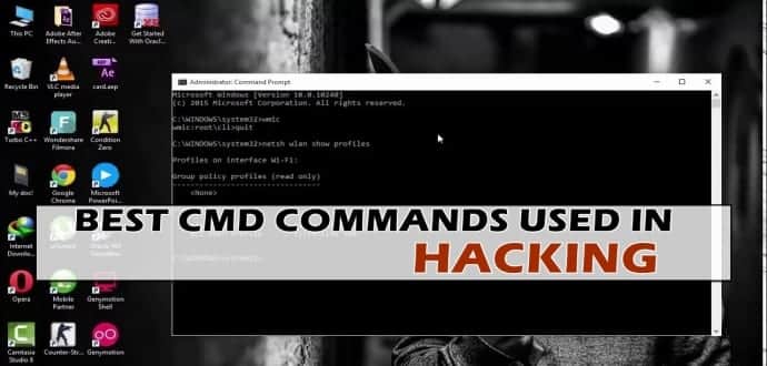 bedste CMD-kommandoer, der bruges i hacking