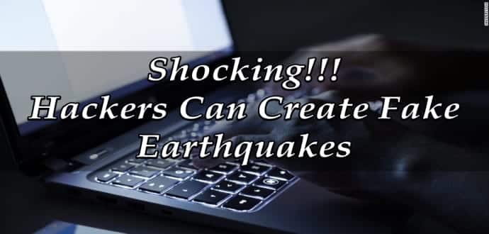 Hackers can fake Earthquakes by hacking Seismometers