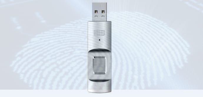 Elephone U-Disk is a most secured pendrive with a fingerprint reader