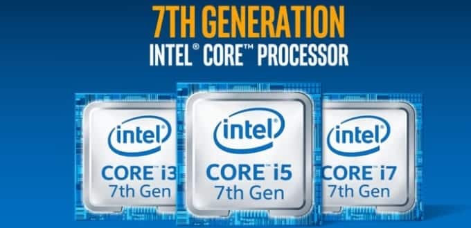 Intel launches it’s 7th generation Kaby Lake Core i7 processor