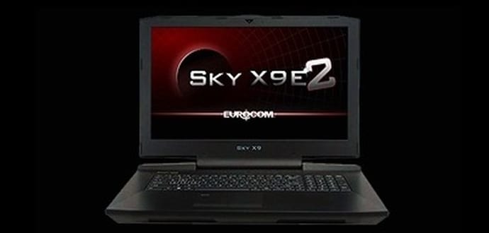 Eurocom Sky E9E2 gaming laptops feature two GPUs in SLI and a 120Hz display