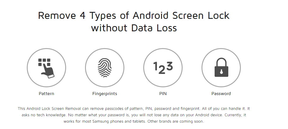 How to Unlock your Samsung Screen Lock with Dr.Fone - Android Lock Screen Removal