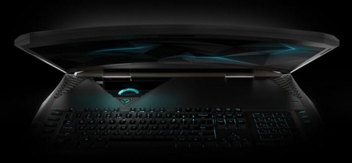 Acer unveils Predator 21 X, a gaming laptop with curved display, dual GTX 1080s and five fans
