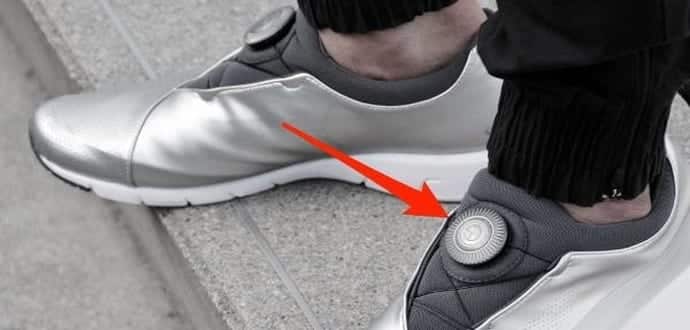 BMW designs laceless running shoes that use car technology