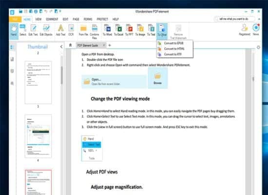 How to use Wondershare PDFelement to edit your PDF documents