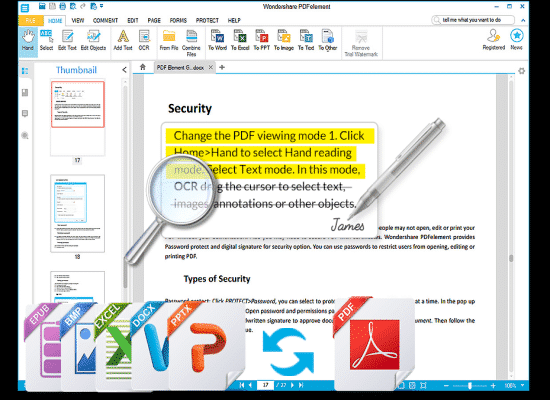 How to use Wondershare PDFelement to edit your PDF documents
