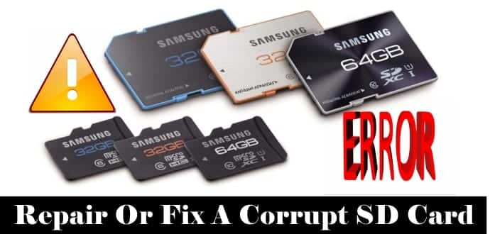 How to Repair/Fix a Corrupt SD Card