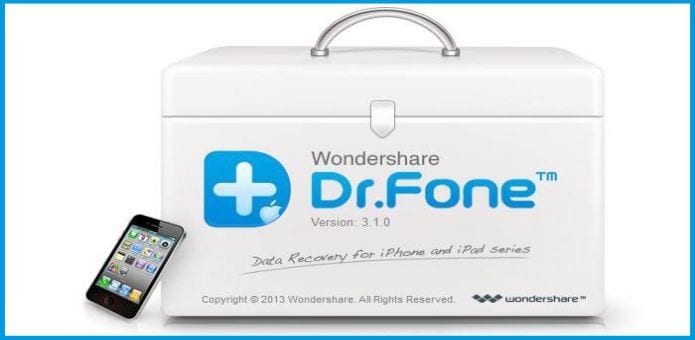 Wondershare’s Dr. Fone recovers iPhone files that are accidentally deleted