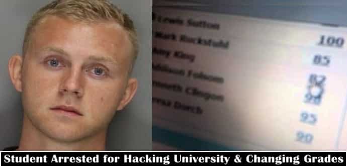 Teen Student Arrested For Hacking University And Changing Grades